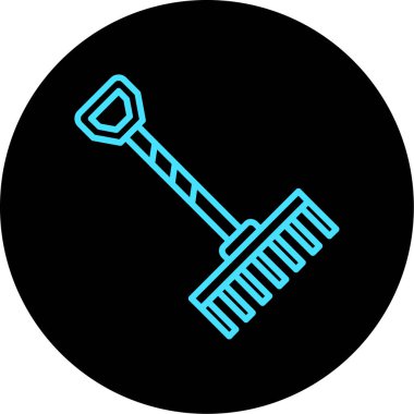 Siyah ve beyaz simgesinin vektör illüstrasyonu