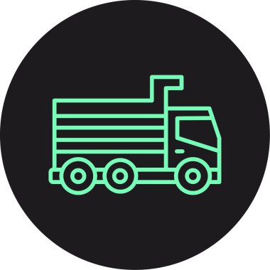 vektör taşıma simgesi çizimi