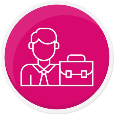 Modern simgenin vektör illüstrasyonu