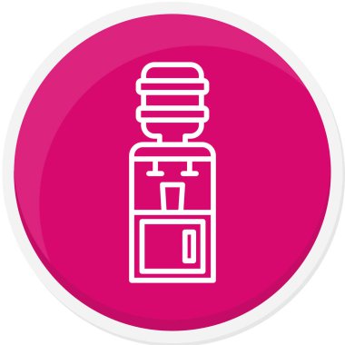 Modern simgenin vektör illüstrasyonu