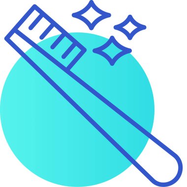 fırça. Web simgesi basit illüstrasyon