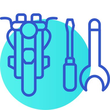 Beyaz arkaplanda izole edilmiş bir spatula simgesi çizgisi. Spatula ikonu. bbq spatula işareti. Barbekü ve ızgara aleti. Renkli