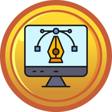 seo modern simgesinin vektör illüstrasyonu