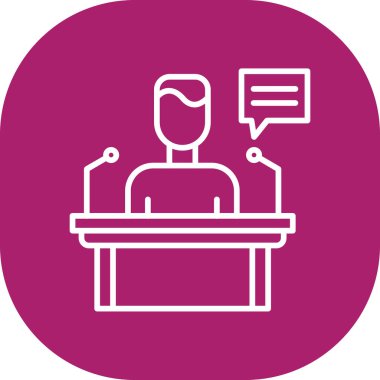 iş konsepti ikon vektör illüstrasyonu