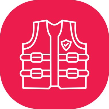 Sırt çantası simgesinin vektör çizimi