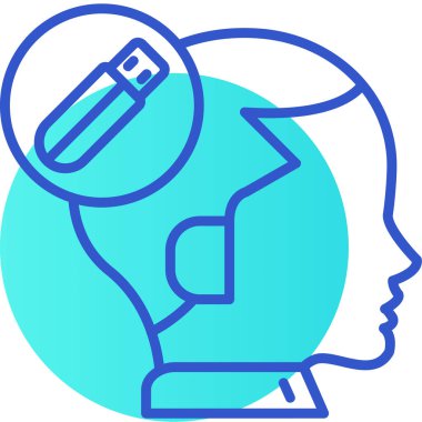 Ampul. Web simgesi vektör illüstrasyonu