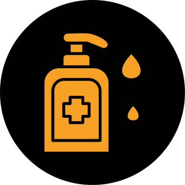 Bir şişe suyun vektör çizimi