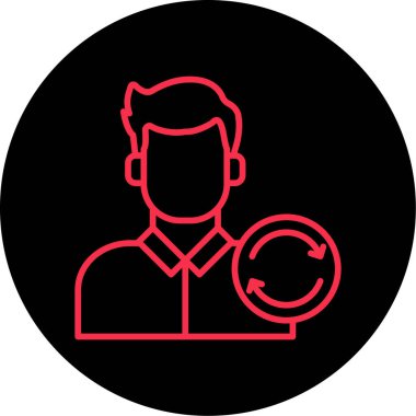 seo modern simgesinin vektör illüstrasyonu