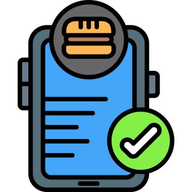 kontrol listesi simgesi. beyaz üzerinde izole edilmiş taslak kontrol listesi vektör rengi