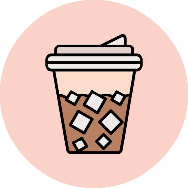 vektör kahve bardağı simgesi