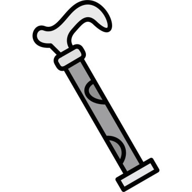 Çekiç. Web simgesi vektör illüstrasyonu