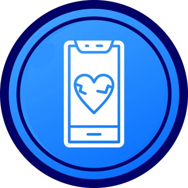 Akıllı telefonun vektör çizimi