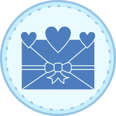 Hediye. Web simgesi basit illüstrasyon