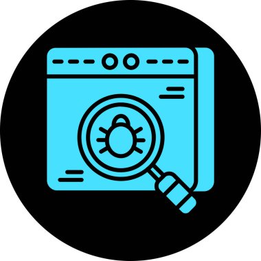 seo modern simgesinin vektör illüstrasyonu