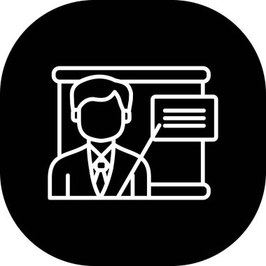 İş ve finans simgesinin vektör illüstrasyonu