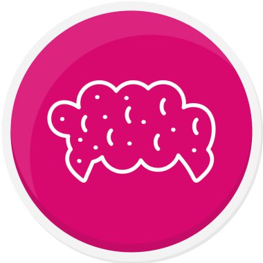 ekmek ikonu vektör illüstrasyonu