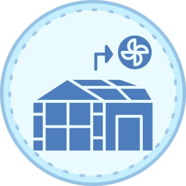 Ev. Web simgesi basit illüstrasyon