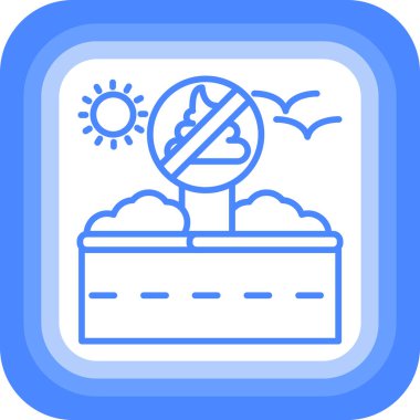 Hava durumu. Web simgesi basit illüstrasyon