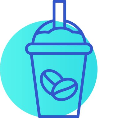 içki ikonu. Basit tasarım