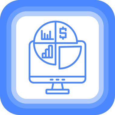 İş Analizi simge vektör çizim