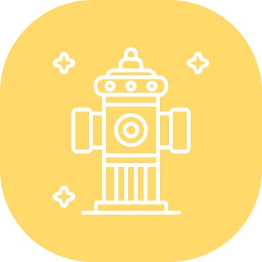 Gaz sobasının vektör illüstrasyonu