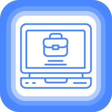 dizüstü bilgisayar. Basit resimleme