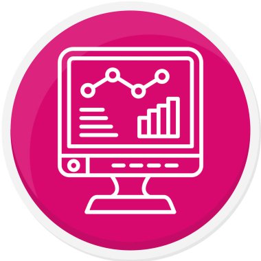 Analiz Simgesi Vektör Çizimi