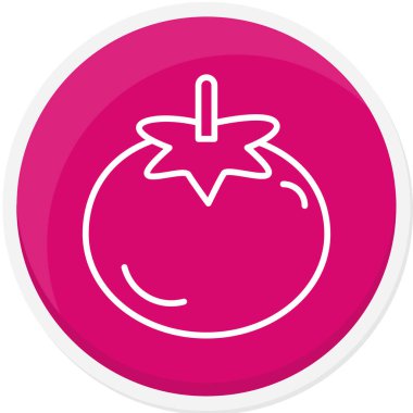 Şirin bir simgenin vektör illüstrasyonu