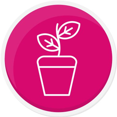 pot vektör simgesi modern basit vektör illüstrasyonu