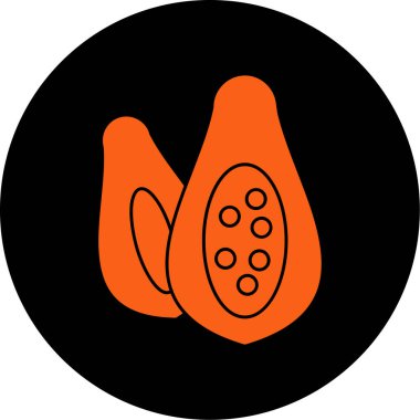 Gıda simgesinin vektör illüstrasyonu