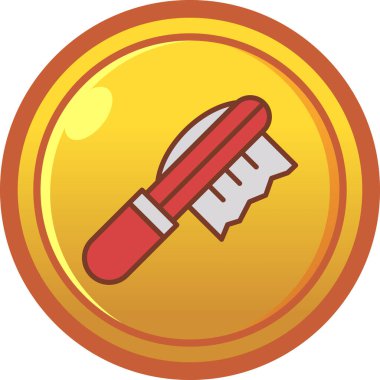 Ruj vektörü beyaz arkaplanda daire çiziyor. Çizgi film düz stili. vektör illüstrasyonu