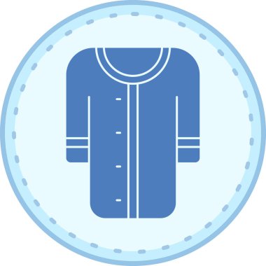 Ceket simge vektör çizim