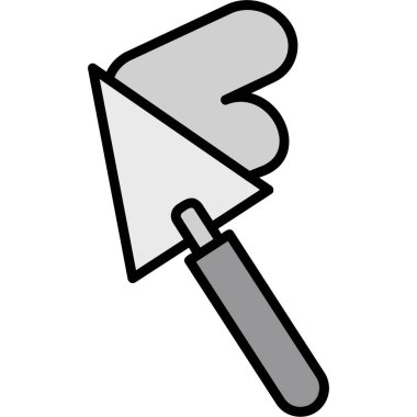 bıçak simgesi vektör illüstrasyonu