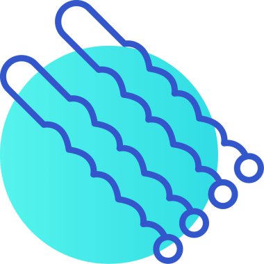 Çizgi film simgesinin vektör çizimi