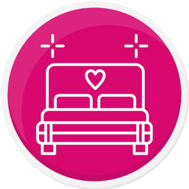 kanepe ikonu vektör illüstrasyonu