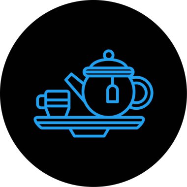 Vektör Kahve Simgesi illüstrasyonu