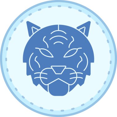 Kaplan simgesi, basit illüstrasyon