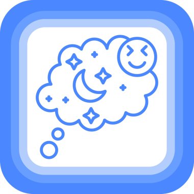 Bir uydunun vektör simgesi