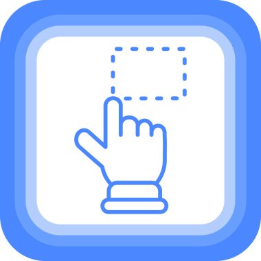 parmak el jest simgesi - taslak biçimi