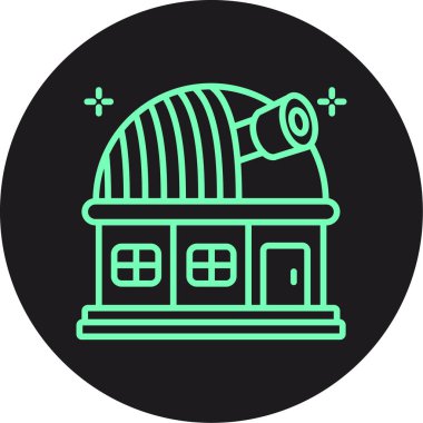 eşsiz yapı simgesi vektör çizgisi