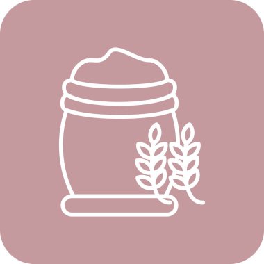 Sütlü kahve fincanı, illüstrasyon, vektör, beyaz arka planda.