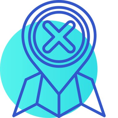 Rozet simge vektör çizim