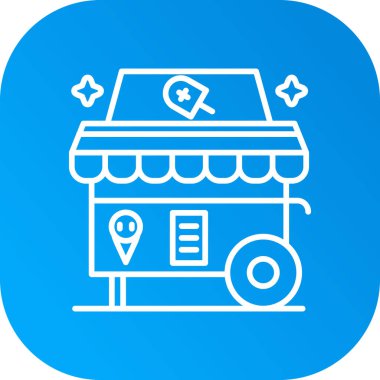 Gıda simgesinin vektör illüstrasyonu