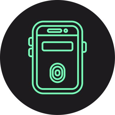 vektör telefon web illüstrasyonu