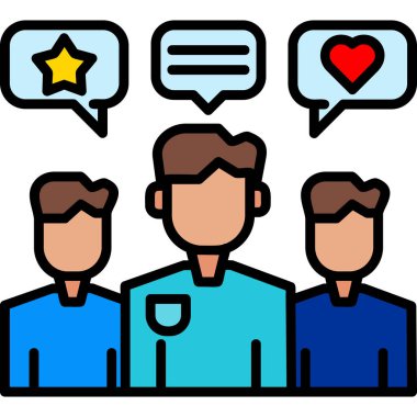 Müşteri servisi. Basit resimleme