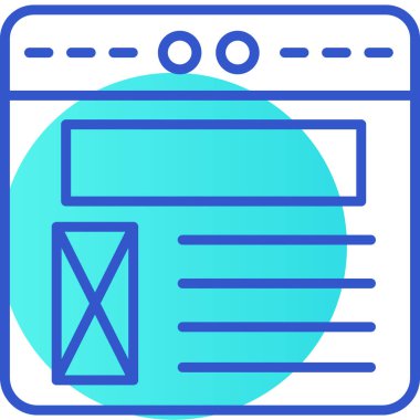 seo modern simgesinin vektör illüstrasyonu