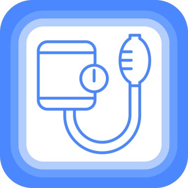 Tıbbi bir simgenin vektör illüstrasyonu