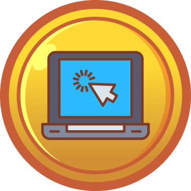 seo modern simgesinin vektör illüstrasyonu