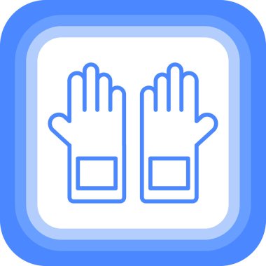 parmak simgesi vektör illüstrasyonu