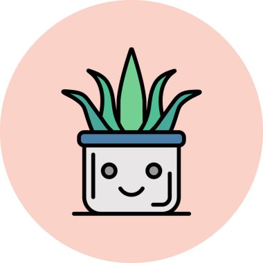 Pot simge vektör çizim